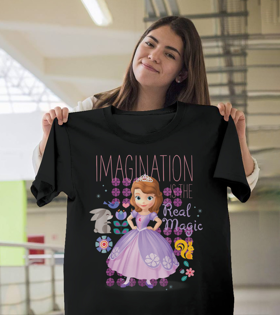 Disney Sofia The First Imagination Is The Real Magic T-Shirt