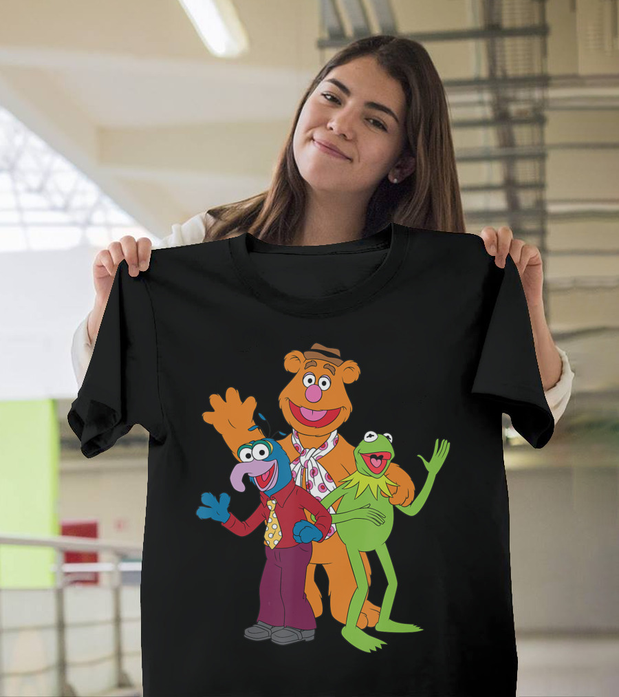 Disney The Muppets Kermit Fozzie Gonzo Friends T-Shirt
