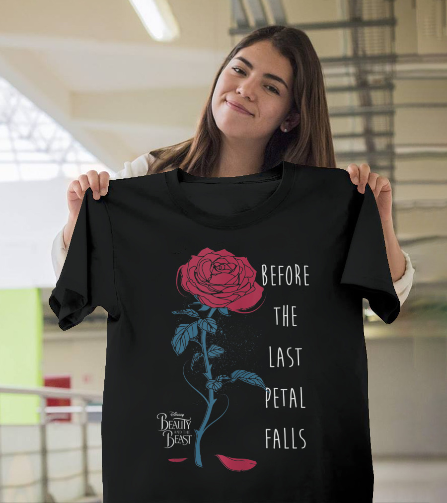Before The Last Petal Falls Disney Beauty And The Beast T-Shirt
