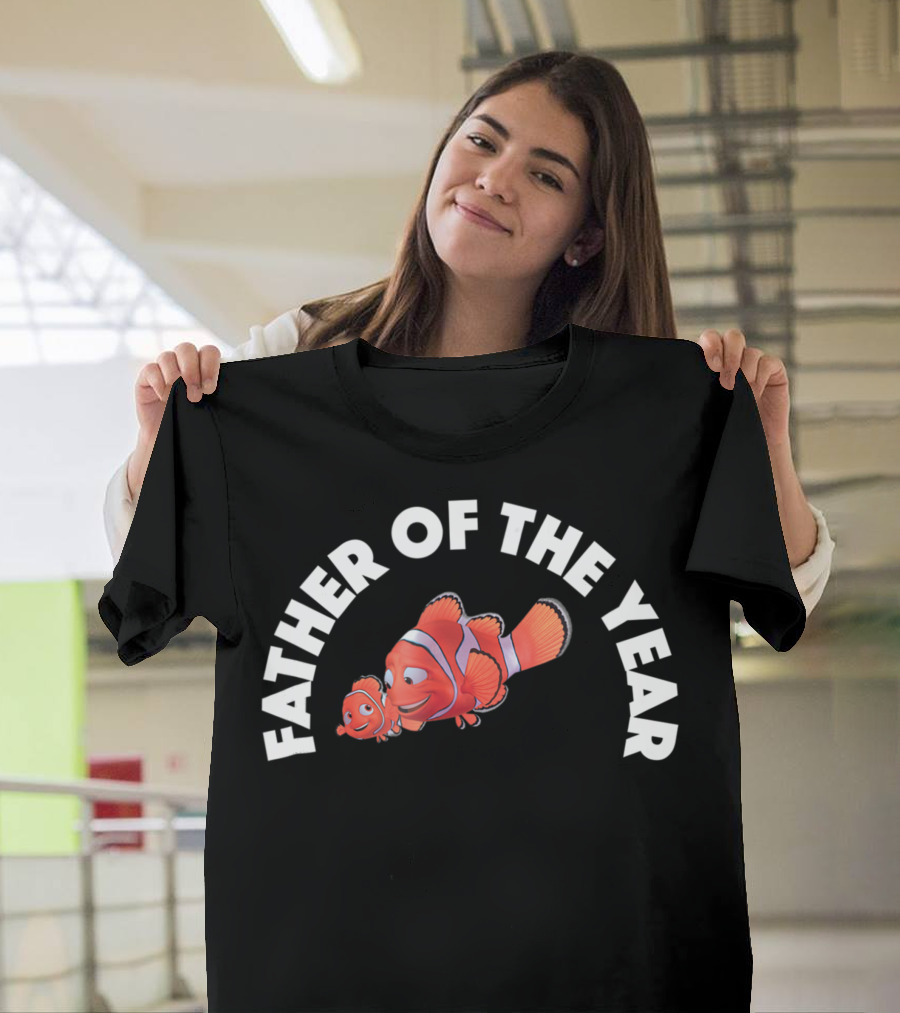 Disney Finding Nemo Father of the Year Marlin and Nemo T-Shirt