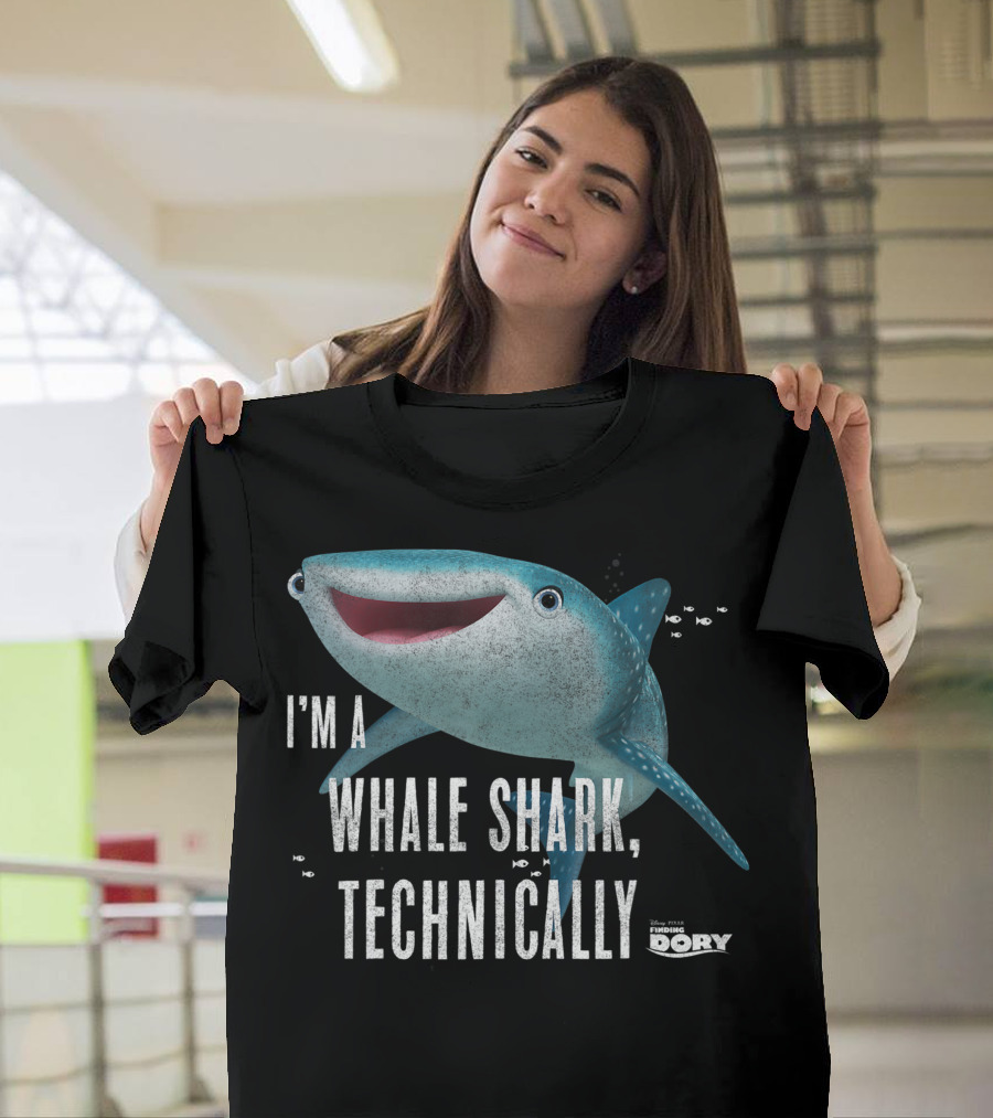 Disney Pixar Finding Dory I'm a Whale Shark Technically T-Shirt