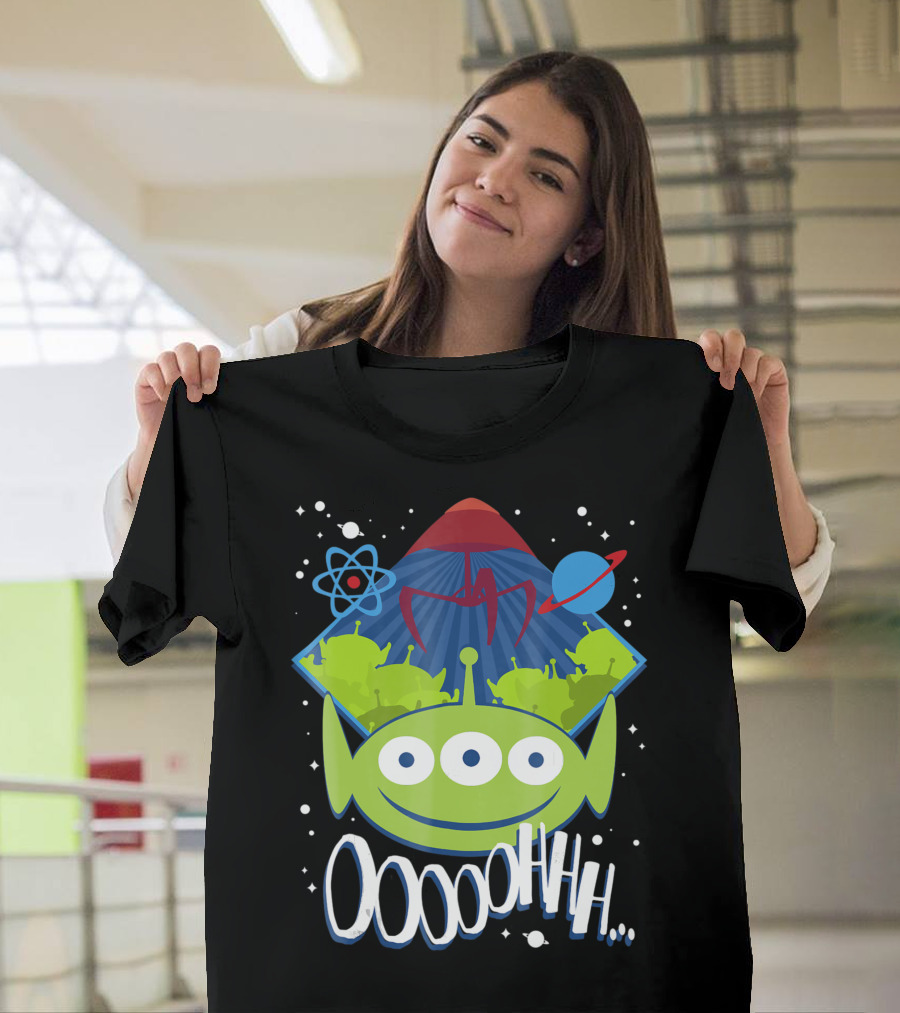 Disney Pixar Toy Story Aliens Ooohhh Claw and Space Elements T-Shirt
