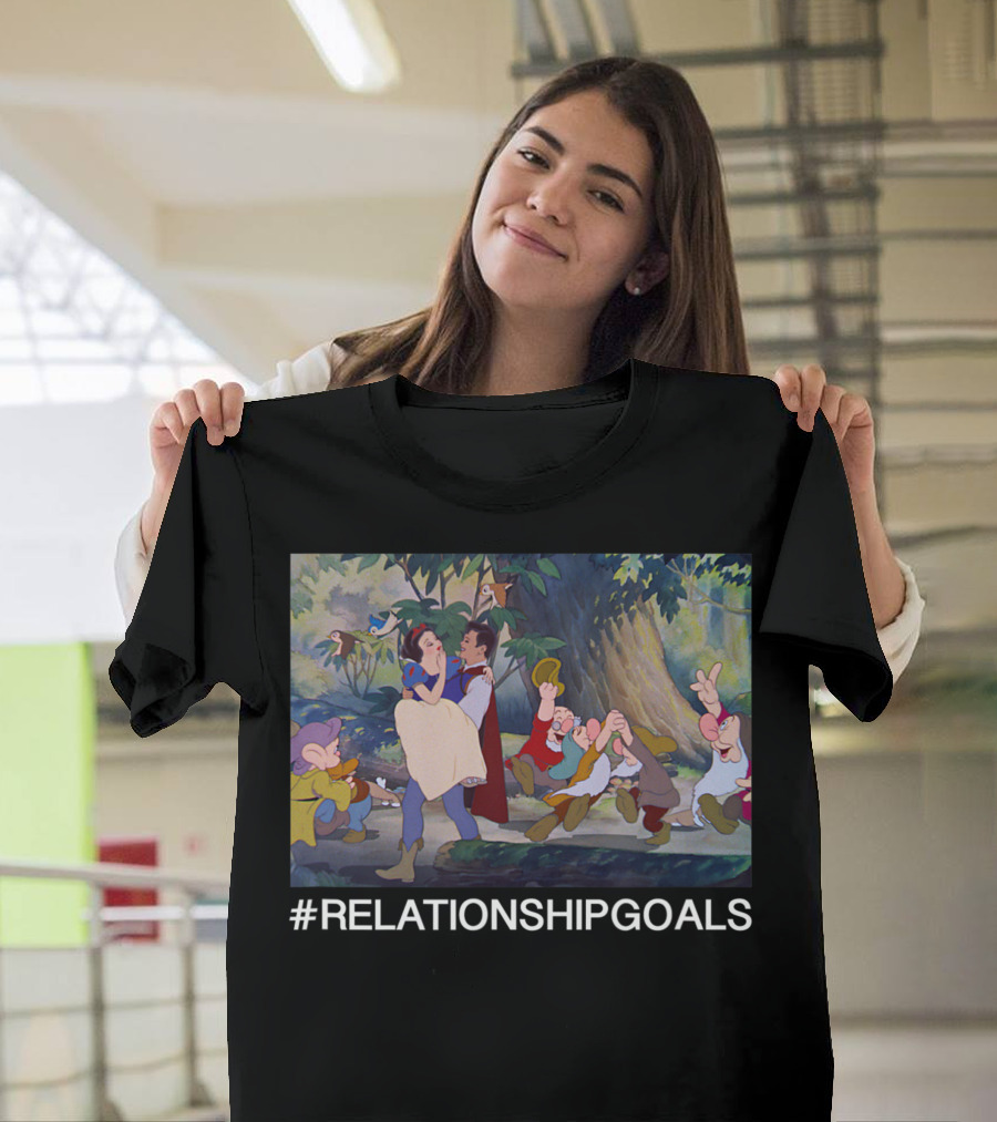 Disney Snow White And The Prince #RelationshipGoals T-Shirt