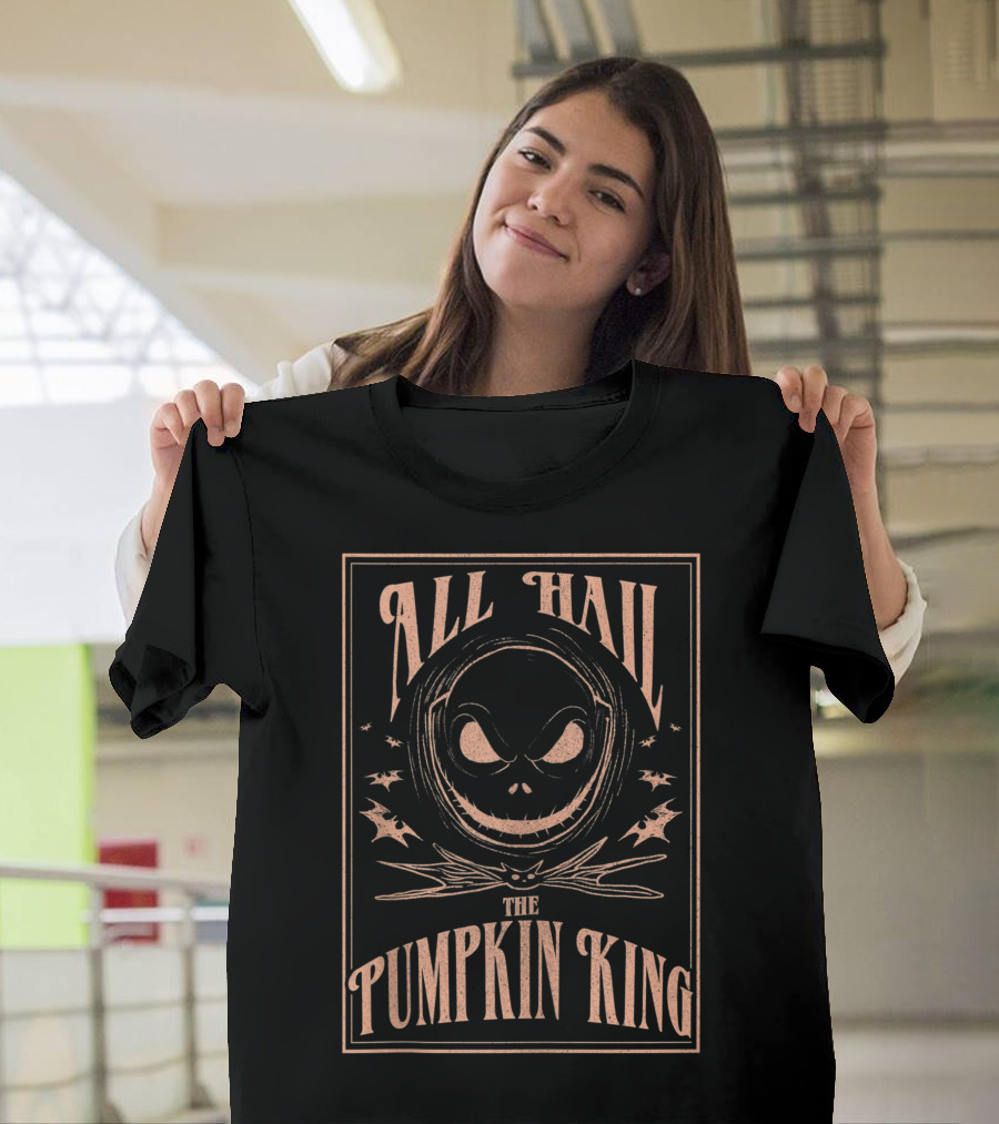 All Hail The Pumpkin King The Nightmare Before Christmas Disney T-Shirt