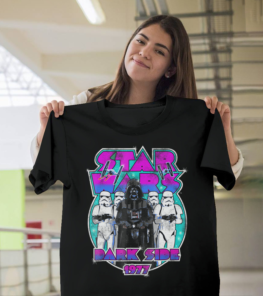 Star Wars Dark Side Darth Vader Trooper 1977 T-Shirt