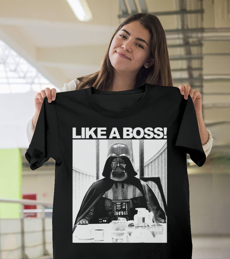 LIKE A BOSS STAR WARS VADER AT THE TABLE T-Shirt