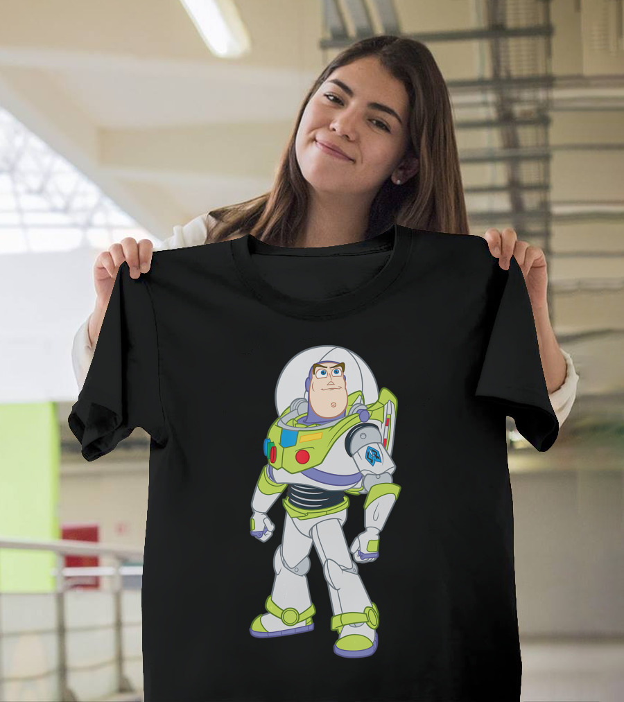 Disney Pixar Toy Story Buzz Lightyear Heroic Standing Pose T-Shirt