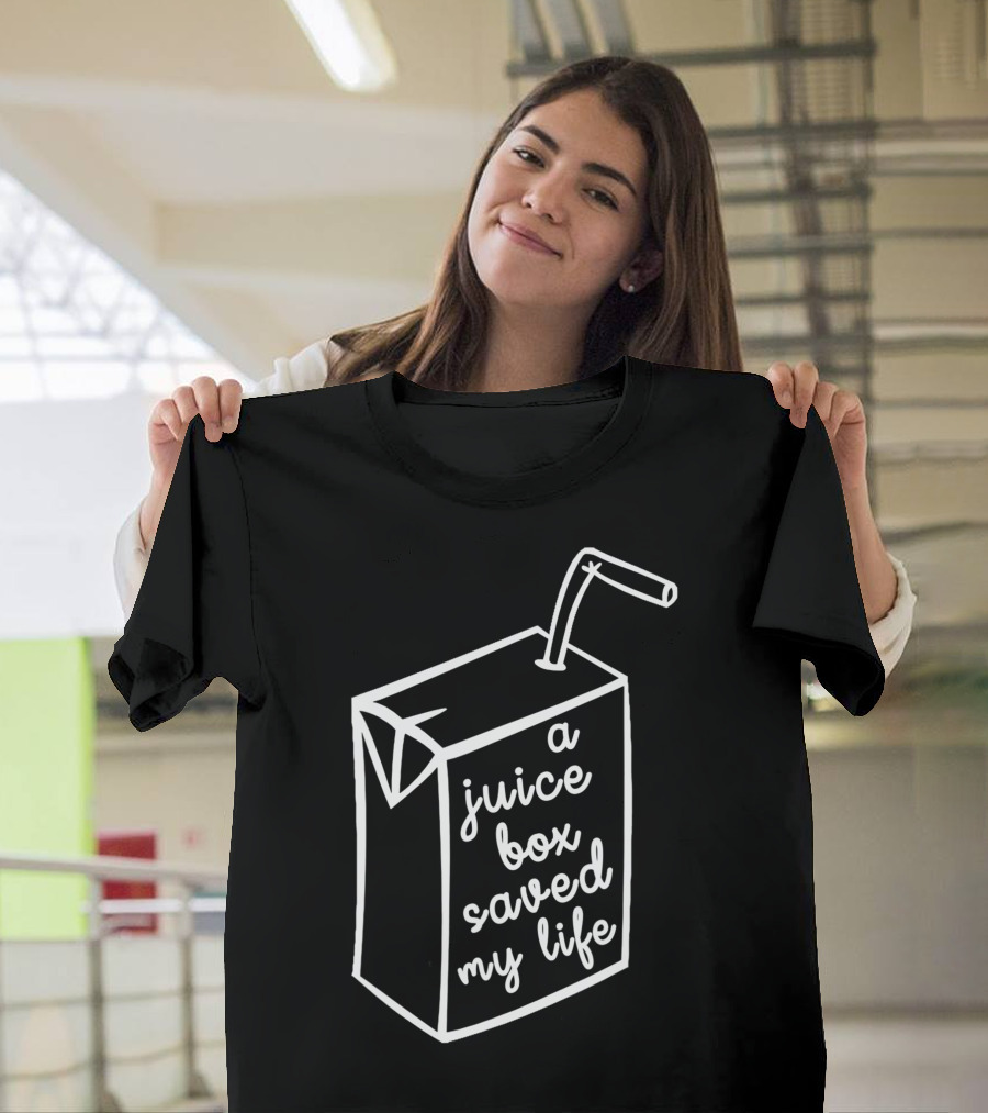 Type 1 Diabetes A Juice Box Saved My Life T-Shirt