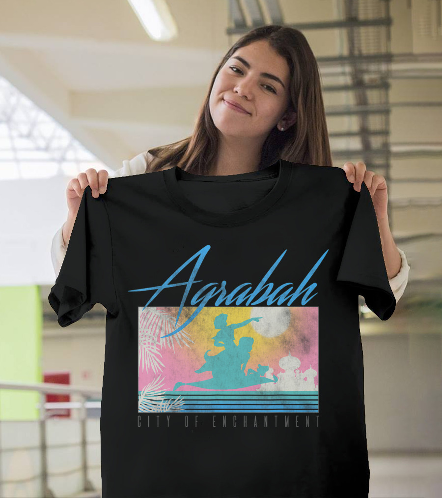 Agrabah Aladdin Jasmine Magic Carpet City Of Enchantment T-Shirt