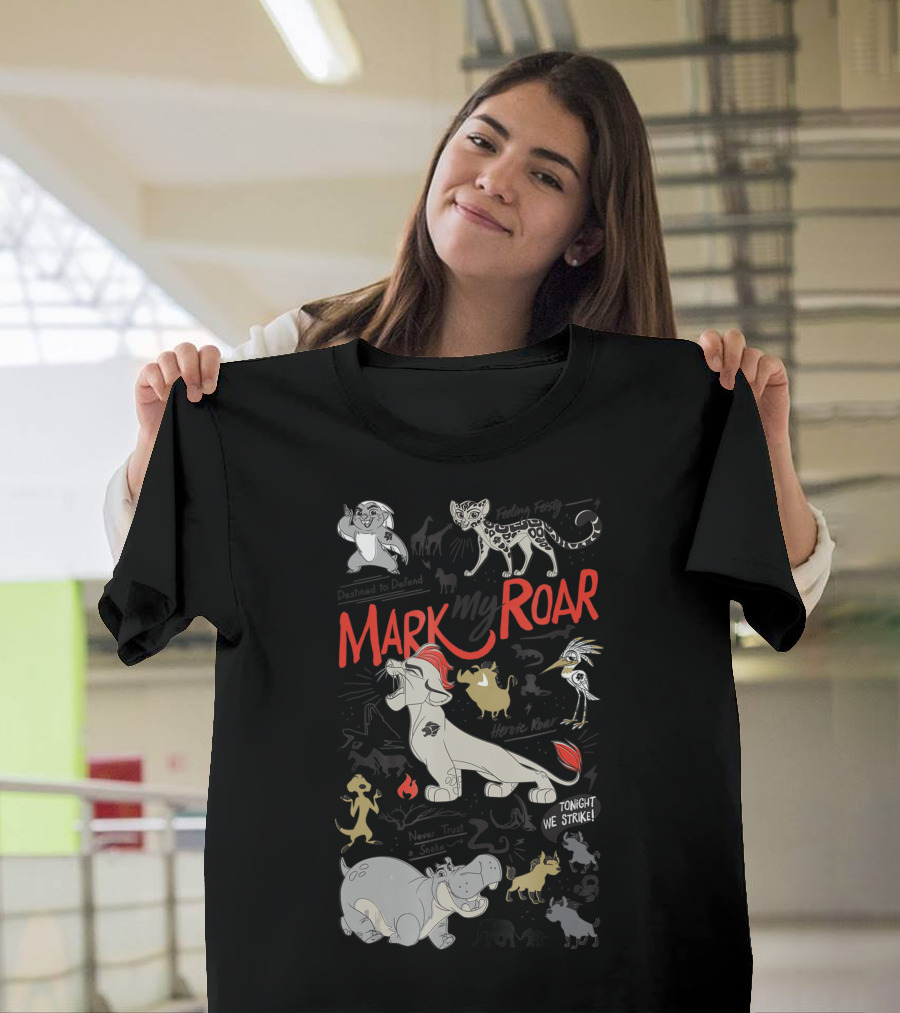 Disney Lion Guard Mark My Roar Tonight We Strike T-Shirt