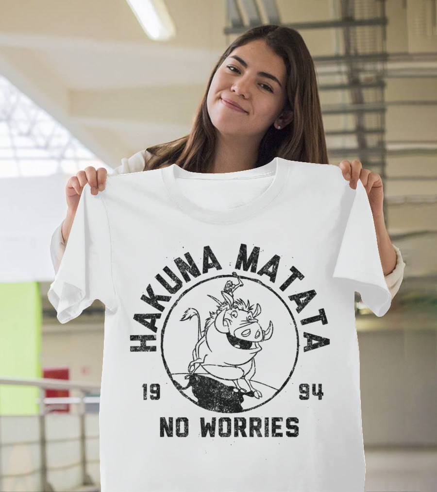 Disney The Lion King 1994 Hakuna Matata No Worries T-Shirt