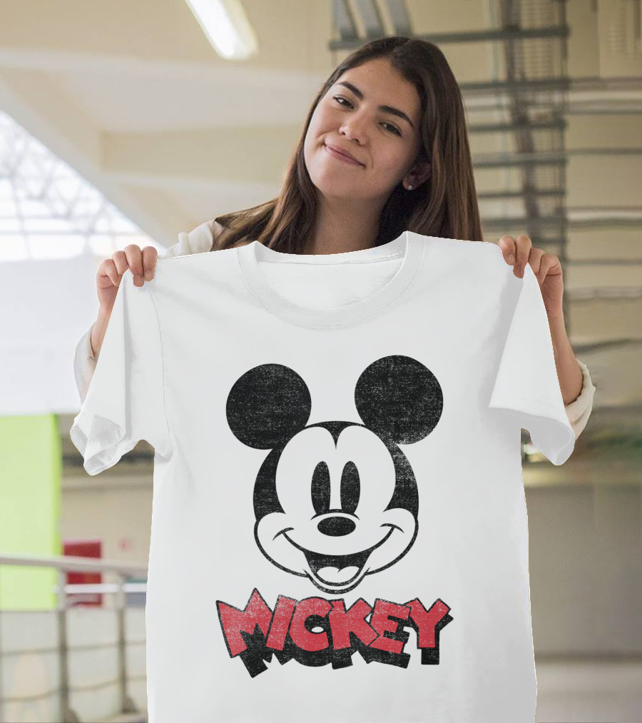 Disney Mickey And Friends Mickey Big Face T-Shirt