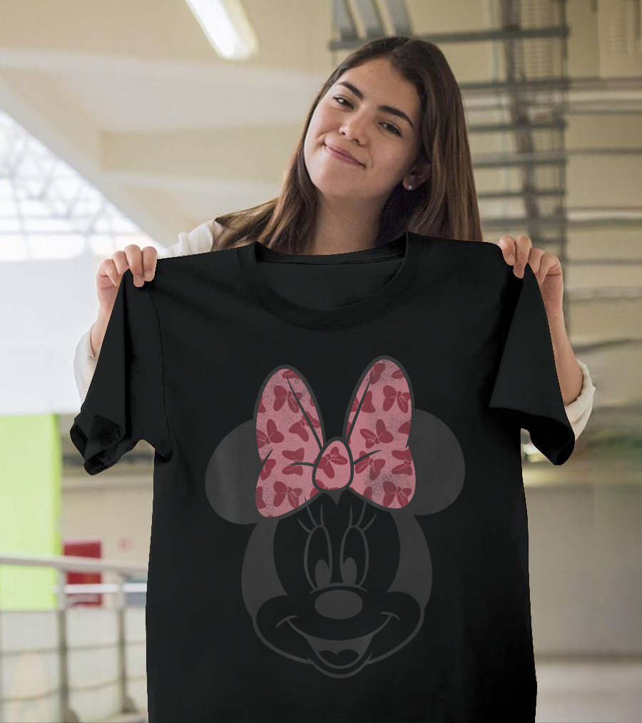 Disney Mickey And Friends Minnie Mouse Red Bow Classic T-Shirt