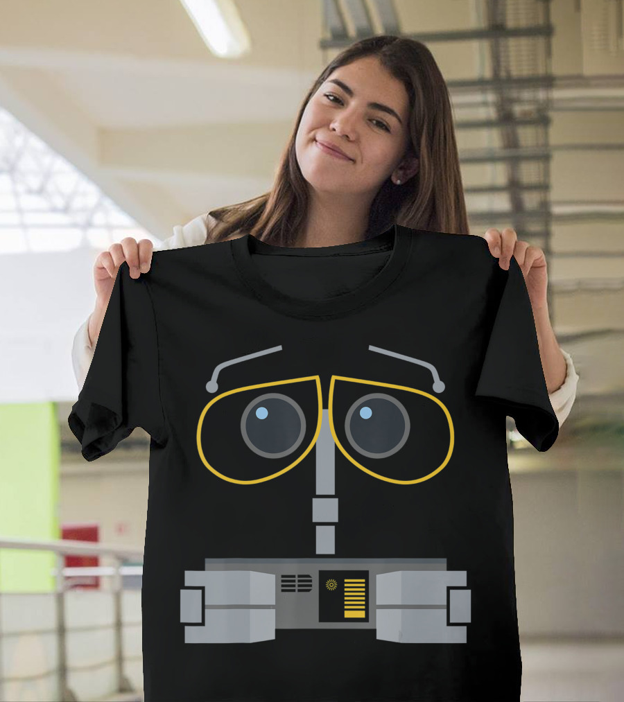 Wall-E Big Face Disney Pixar Robot Expression T-Shirt