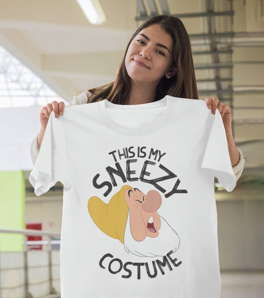 Disney Snow White This Is My Sneezy Costume T-Shirt
