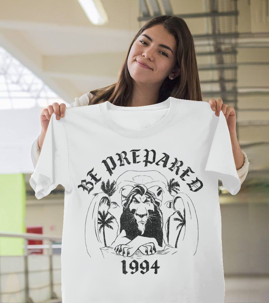 Be Prepared 1994 Disney The Lion King Scar T-Shirt