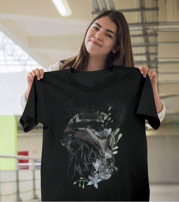 Disney The Little Mermaid Someday I'll Be Part Of Your World Floral Ocean T-Shirt
