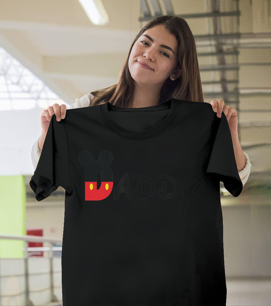 Mens Daddy Family Vacation Mouse Ears Mickey T-Shirt