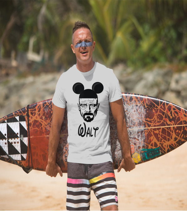 Walt Heisenberg Mouse Ears Fusion T-Shirt