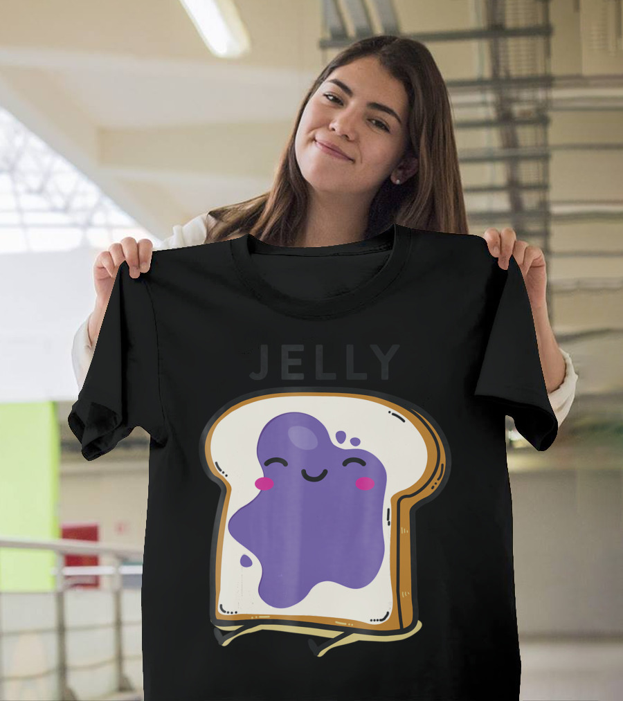 Jelly Peanut Butter 2 Matching Bff Tees Best Friend T-Shirt