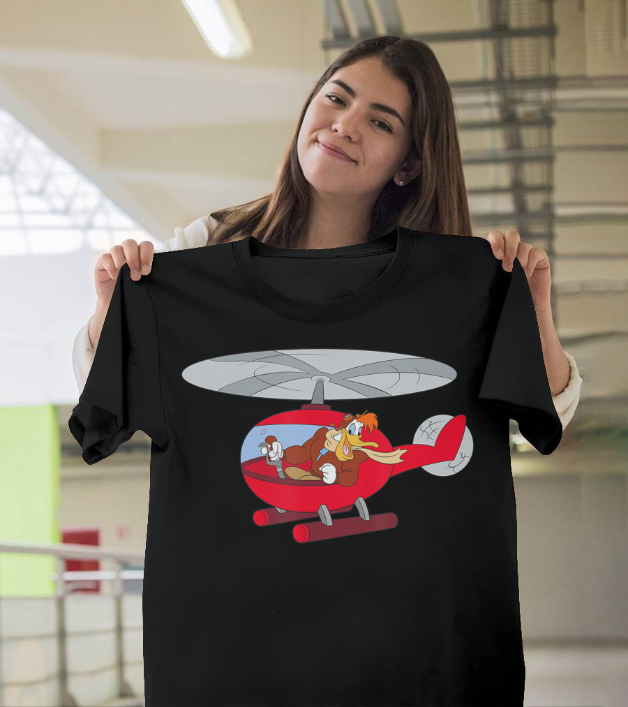Disney Launchpad McQuack Flying Helicopter Adventure T-Shirt