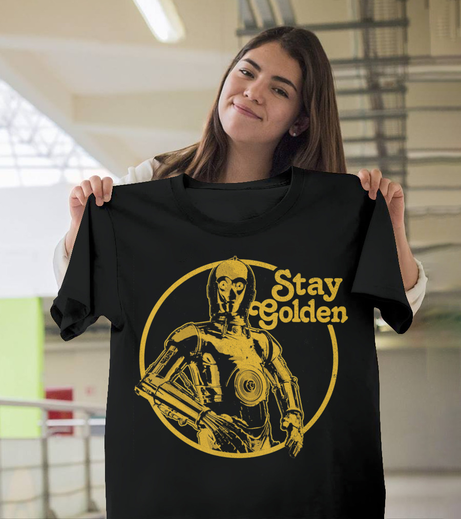 Star Wars C-3PO Stay Golden T-Shirt