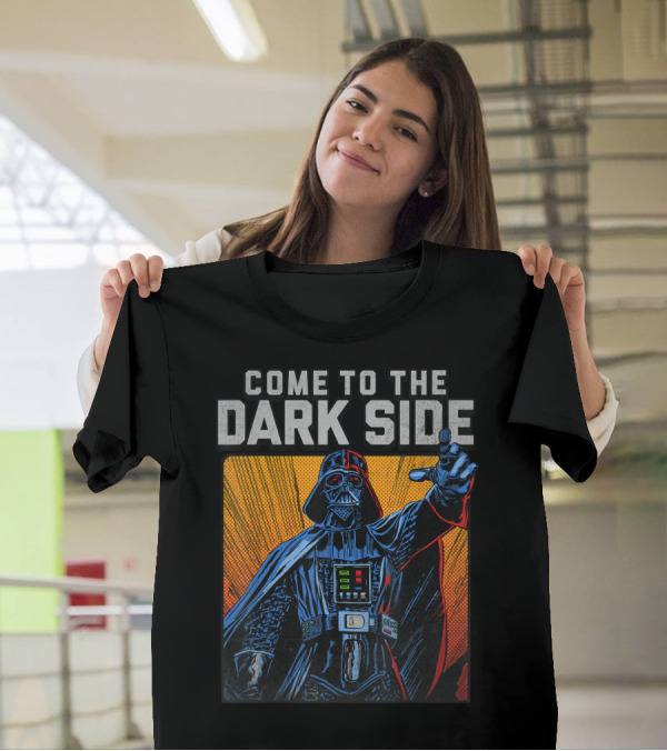 Star Wars Darth Vader Come To The Dark Side Iconic Invitation T-Shirt