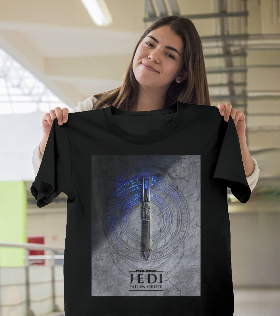 Star Wars Jedi Fallen Order Lightsaber Teaser Image T-Shirt