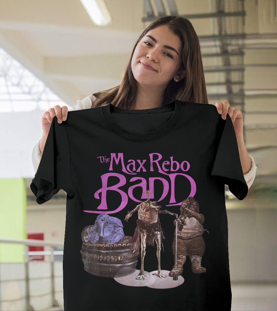 Max Rebo Band Star Wars Vintage 70s Epic Rock T-Shirt