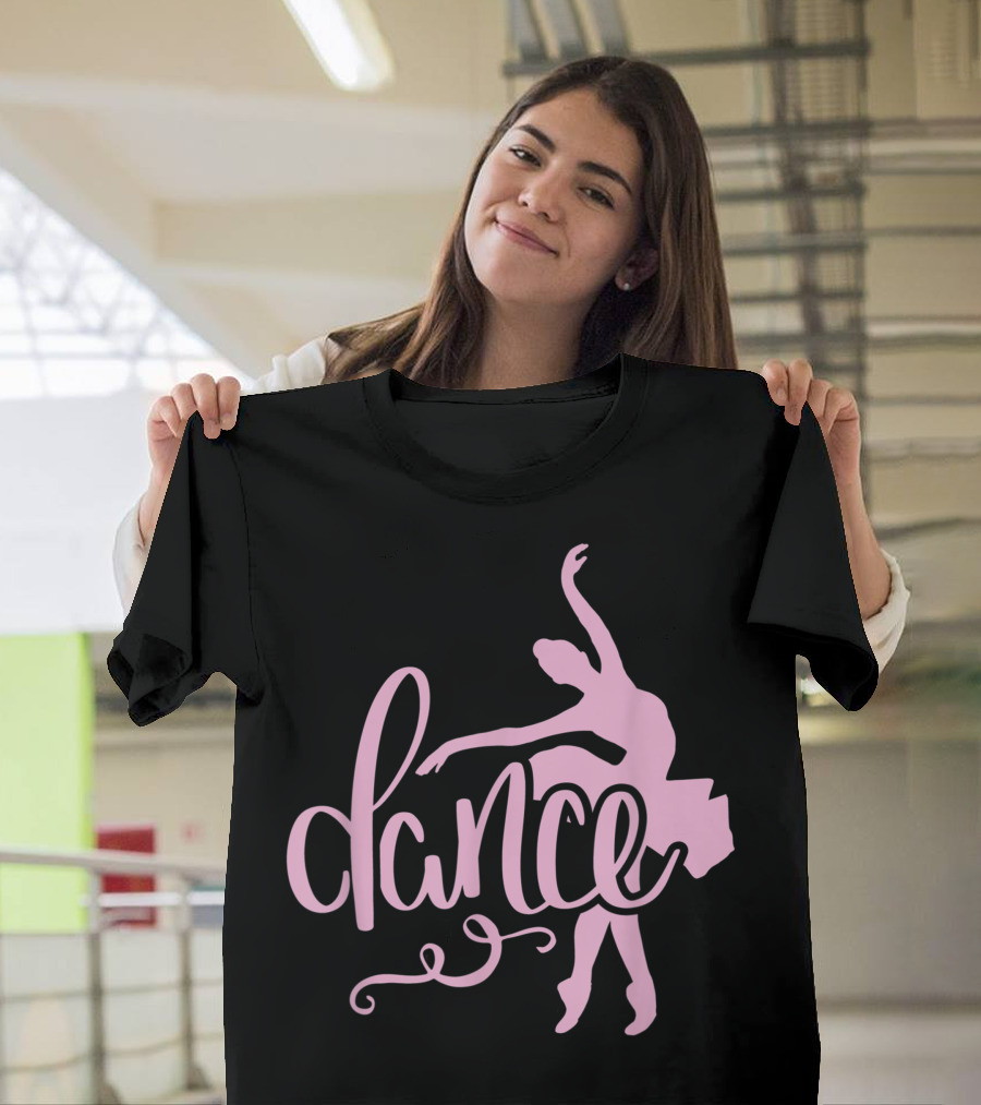 Ballet Dancer Ballerina Dance Workout Barre T-Shirt