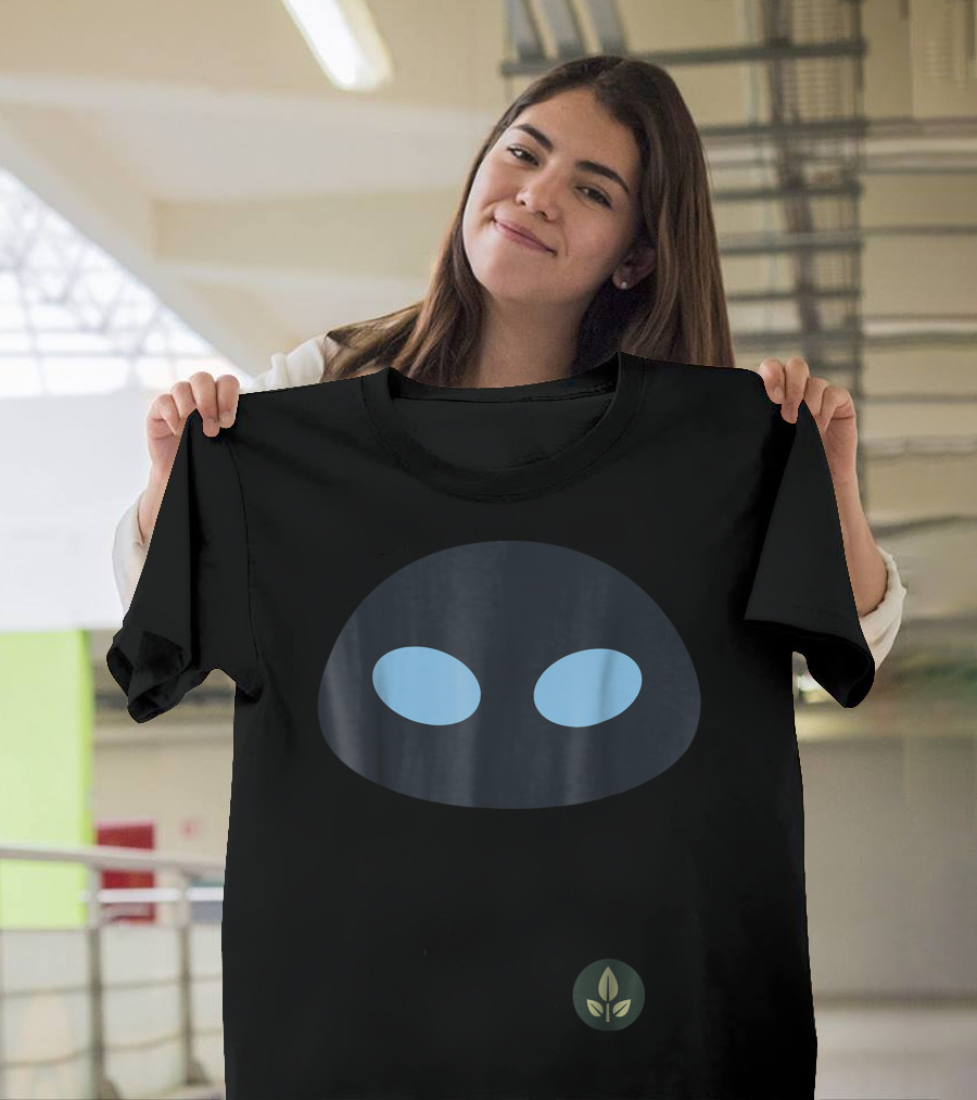 Disney Pixar Wall E Eve Face with Iconic Eyes and Plant T-Shirt