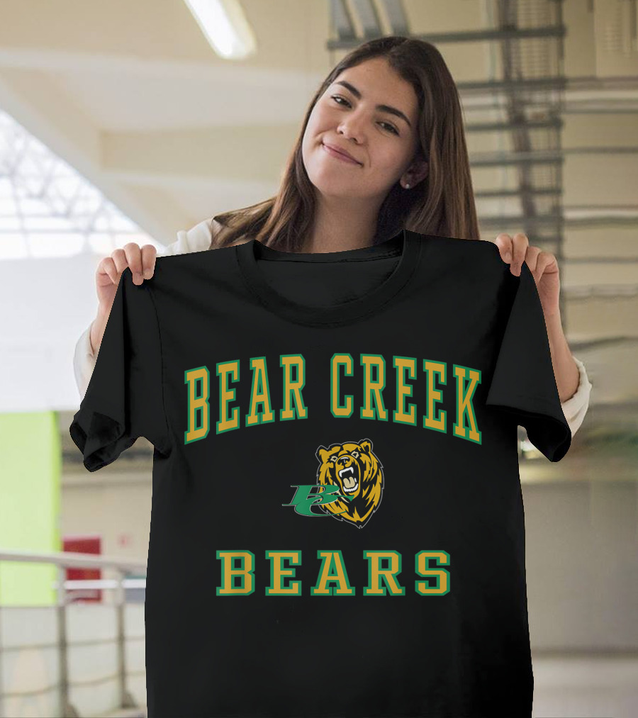 Bear Creek Bears High School Roaring Bear T-Shirt