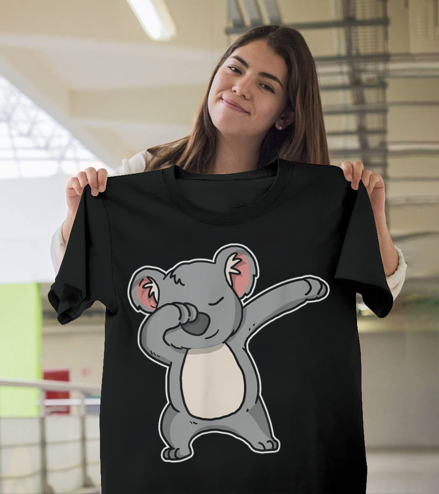 Dabbing Koala Dab Dance Cool Koala Bear Lover T-Shirt