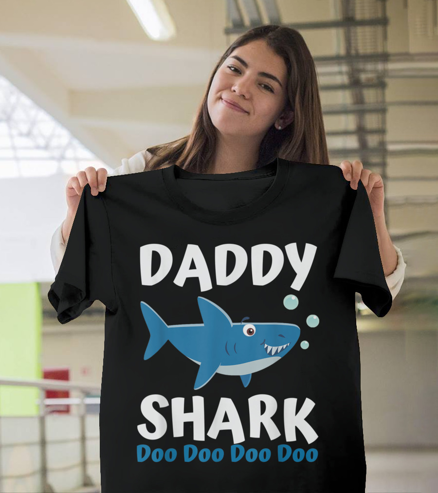 Daddy Shark Doo Doo Doo Doo Matching Family Set T-Shirt