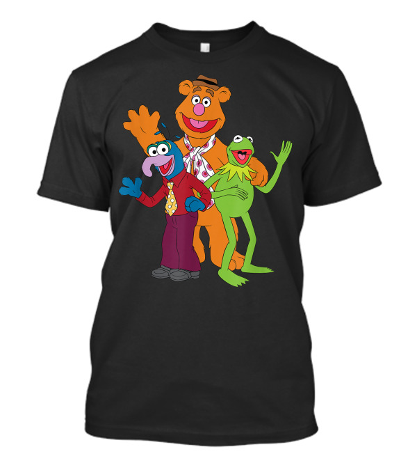 Disney Muppets Kermit Fozzie Gonzo Trio T-Shirt