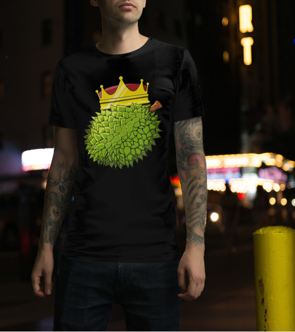Durian King Of Fruit With Royal Crown T-Shirt