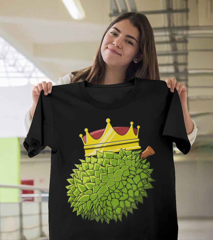 Durian King of Fruit with Royal Crown T-Shirt
