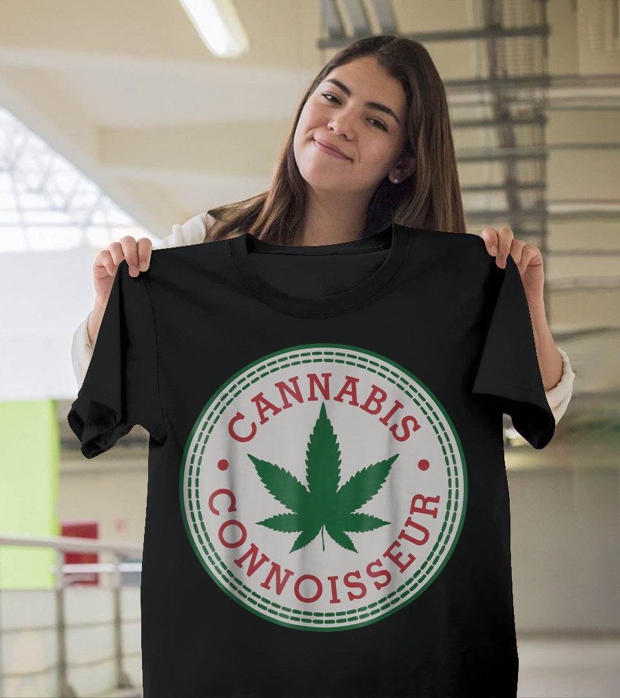 Cannabis Connoisseur Marijuana Pro Cannabis Stoner T-Shirt