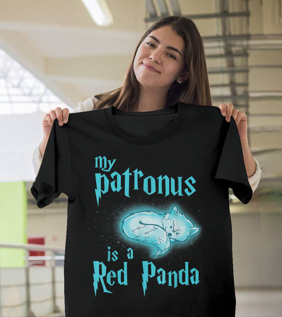 My Patronus Is A Red Panda Cute Animal Lover Wizardry T-Shirt
