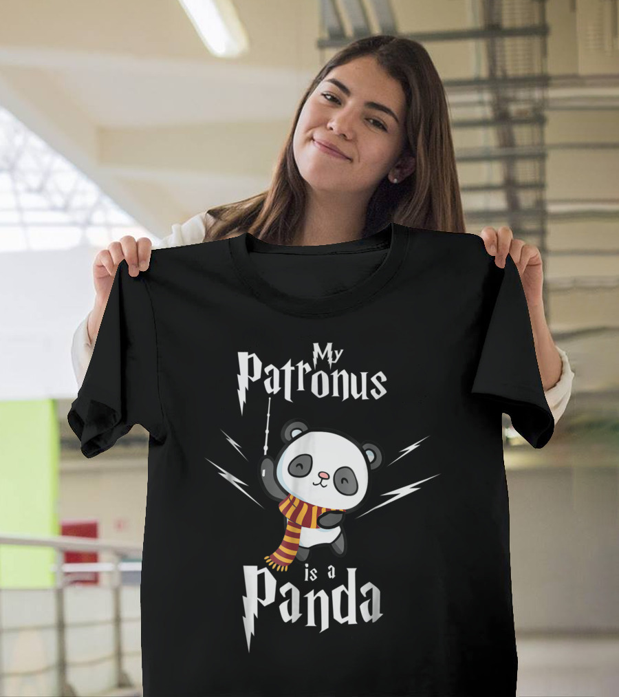 My Patronus Is A Panda Wizardry Magic Creature T-Shirt