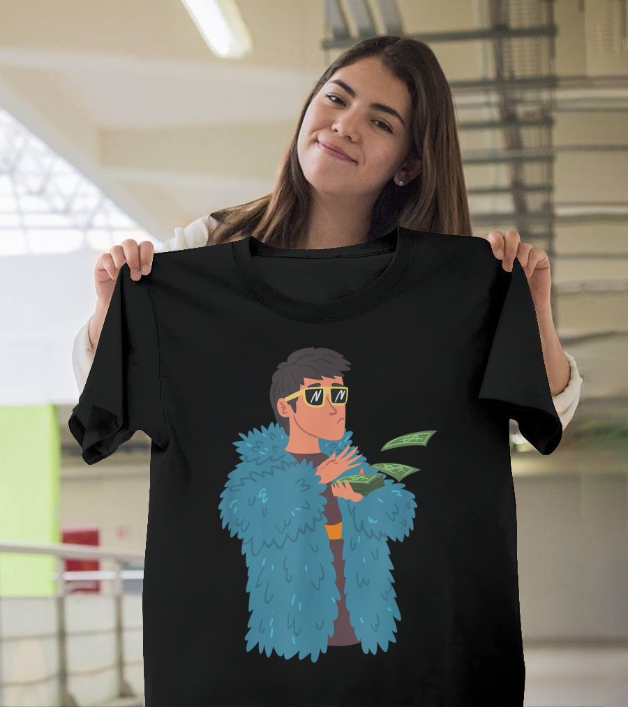 Wall Street Bets Wallstreetbets Tendies Money Meme Character T-Shirt