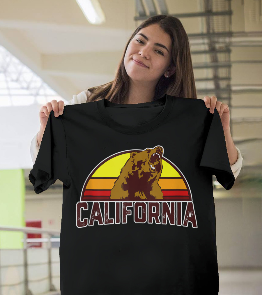 California Bear Sunset T-Shirt