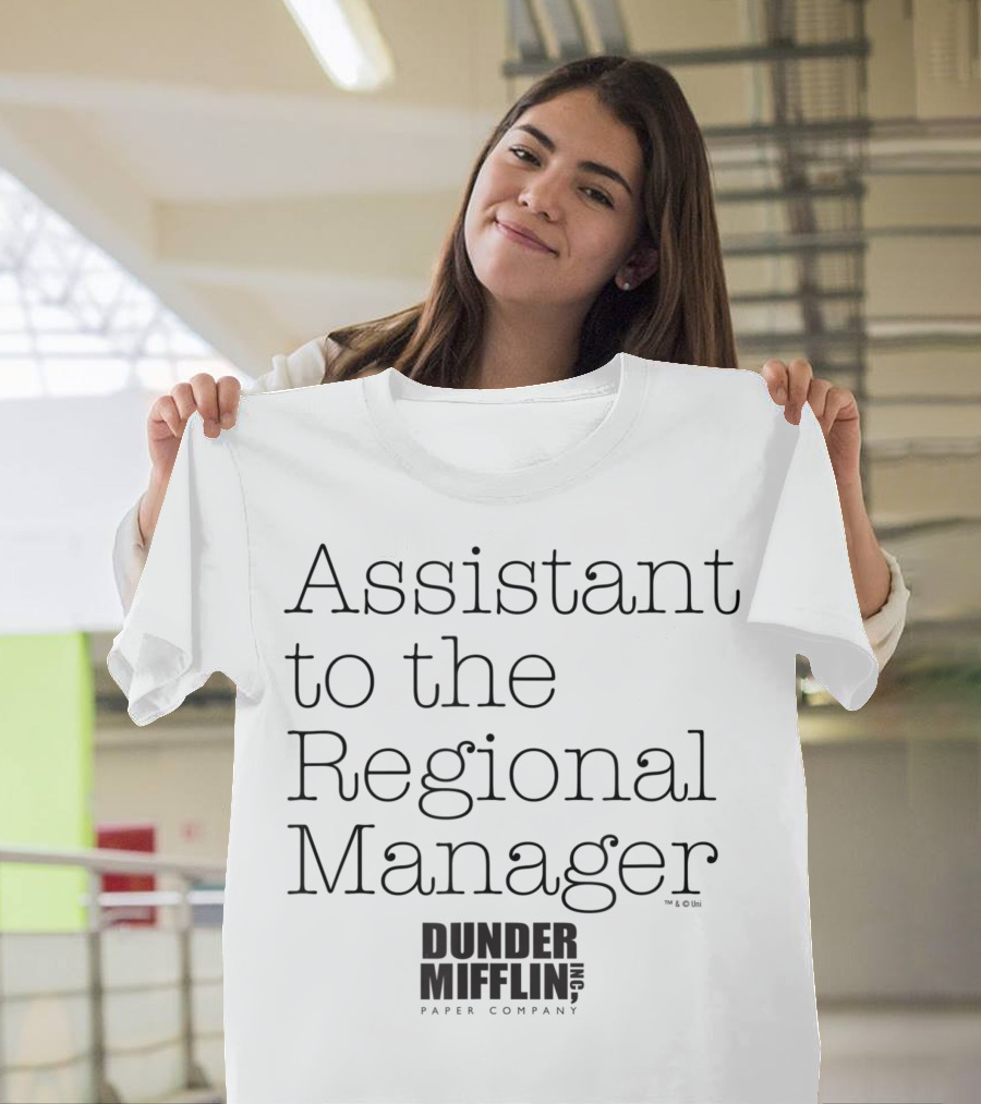 Assistant to the Regional Manager Dunder Mifflin The Office Dwight Schrute T-Shirt