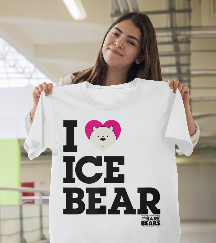 I Love Ice Bear We Bare Bears T-Shirt