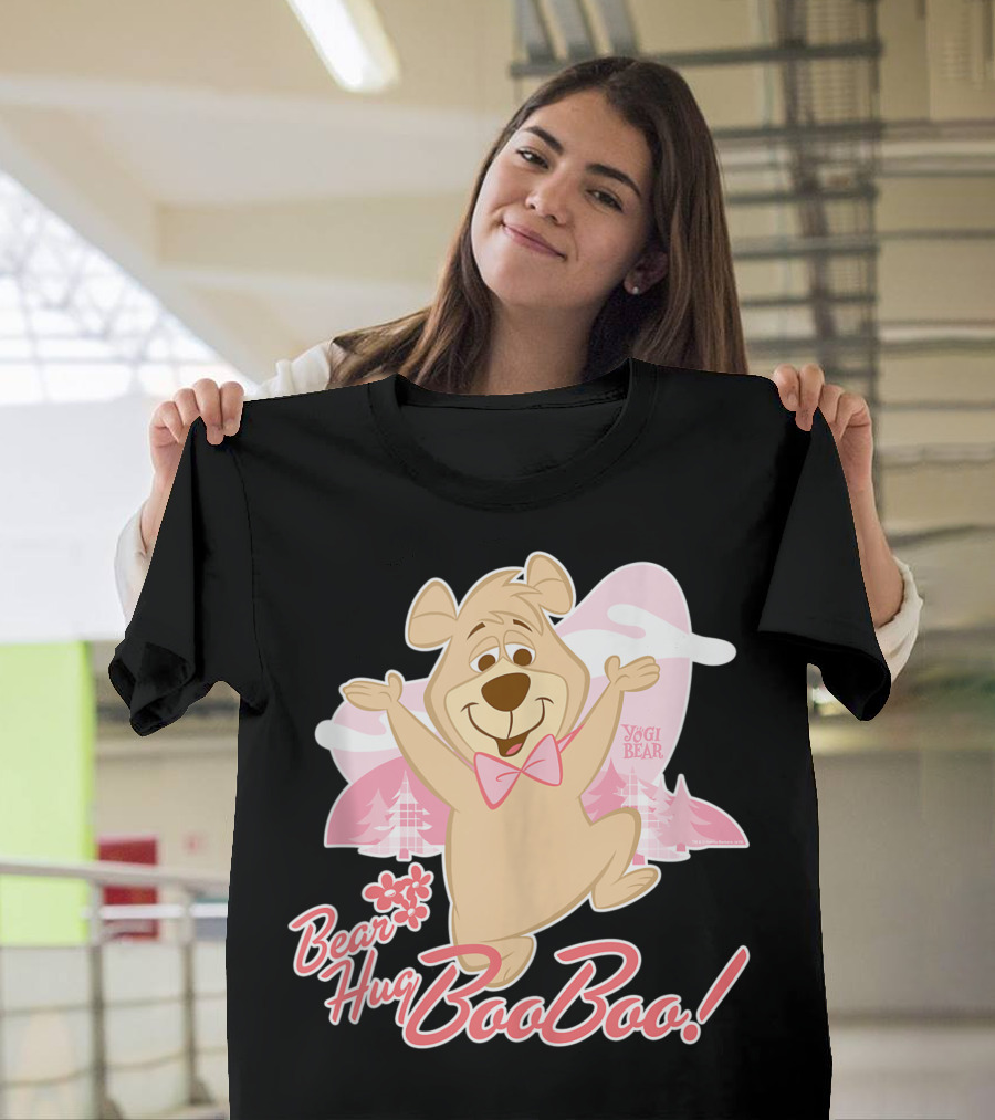 Yogi Bear Hug Boo Boo Enthusiastic Embrace T-Shirt