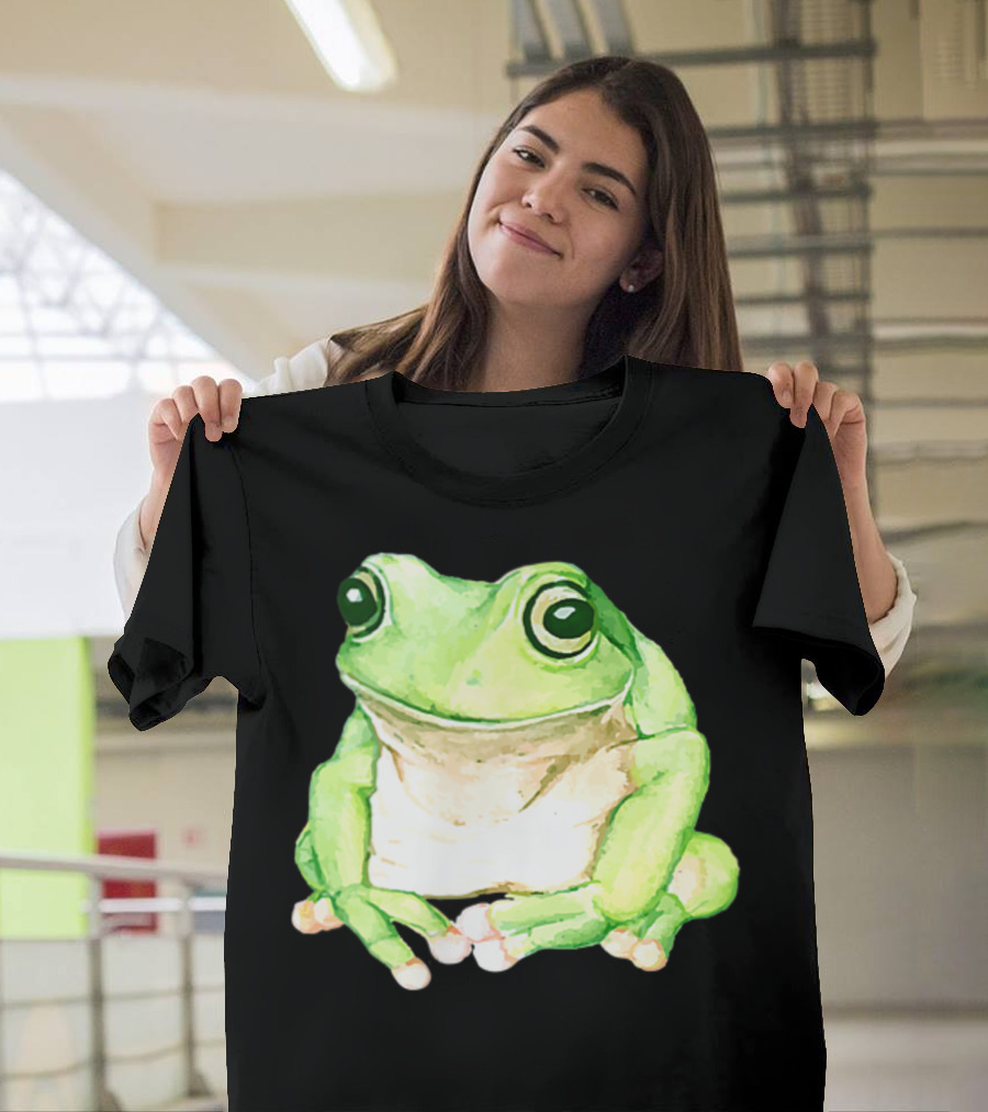 Cottagecore Aesthetic Frog T-Shirt