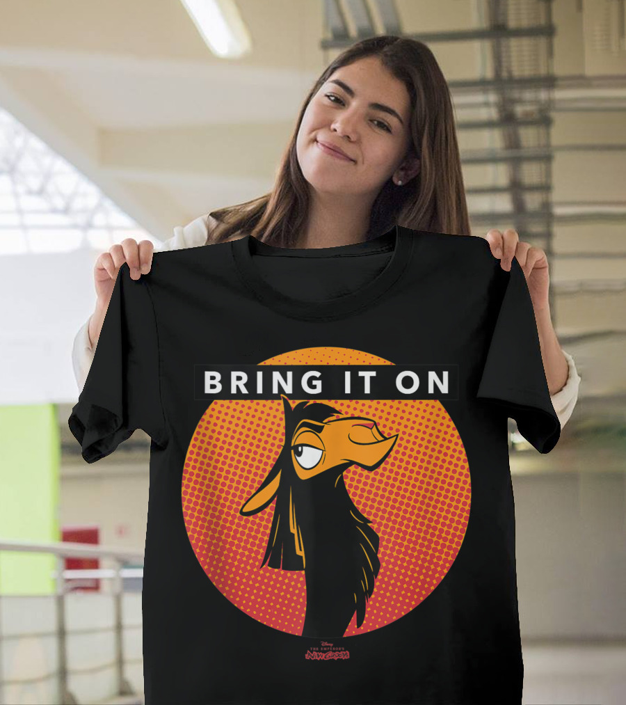 Bring It On Disney The Emperor's New Groove Llama T-Shirt