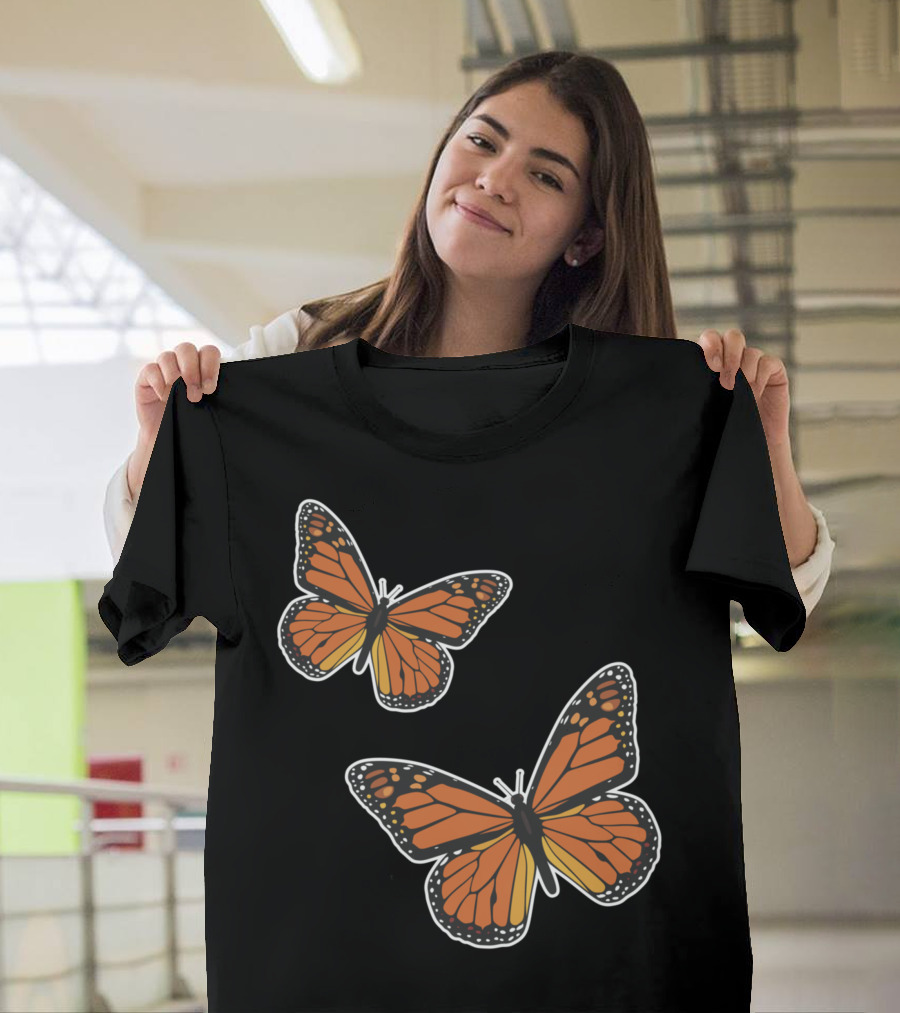 Monarch Butterfly Pair T-Shirt