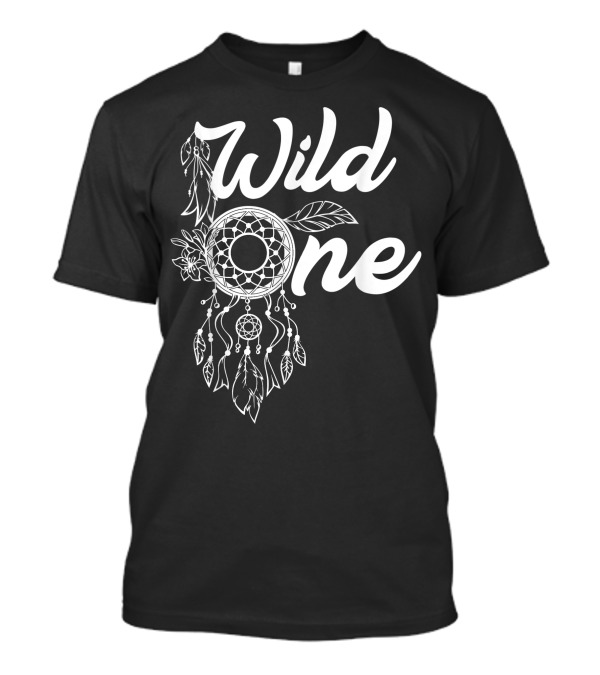 Wild One Dream Catcher Boho Native American T-Shirt