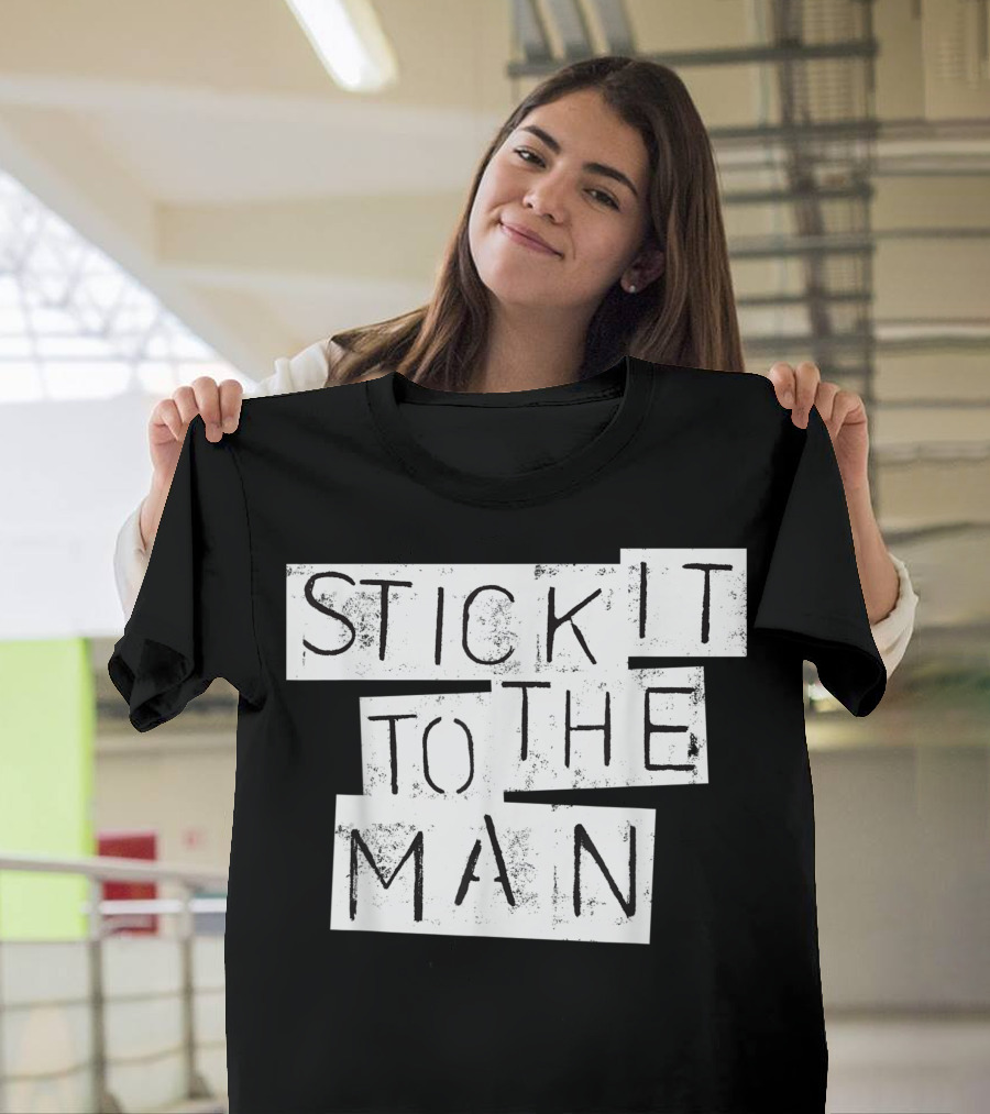 Vintage Punk Rock Stick It To The Man 70s 80s T-Shirt